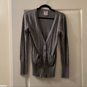 Grey cardigan